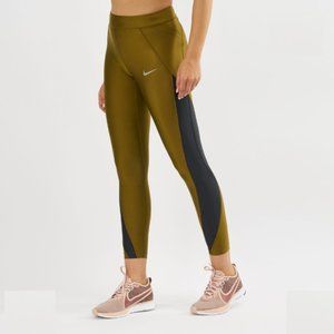 Nike Power Speed 7/8 Metallic Capri Leggings